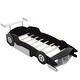 preview thumbnail 62 of 65, Race Car-Shaped Platform Bed with Wheels