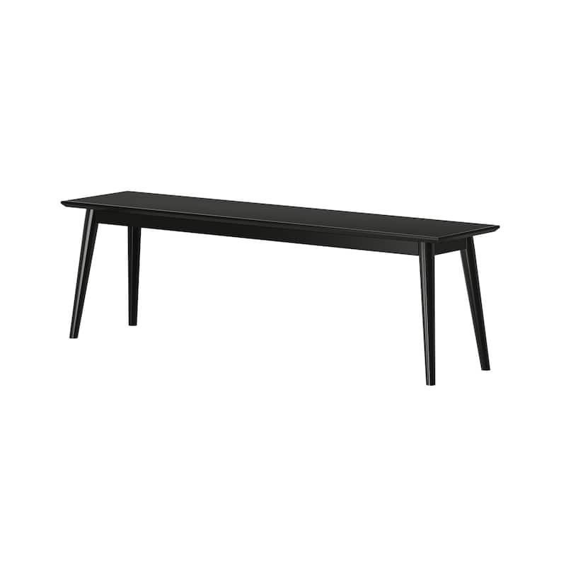 Plank and Beam Mid-Century Modern Dining Bench - 59"