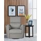 preview thumbnail 17 of 23, Compass Upholstered Power Swivel Glider