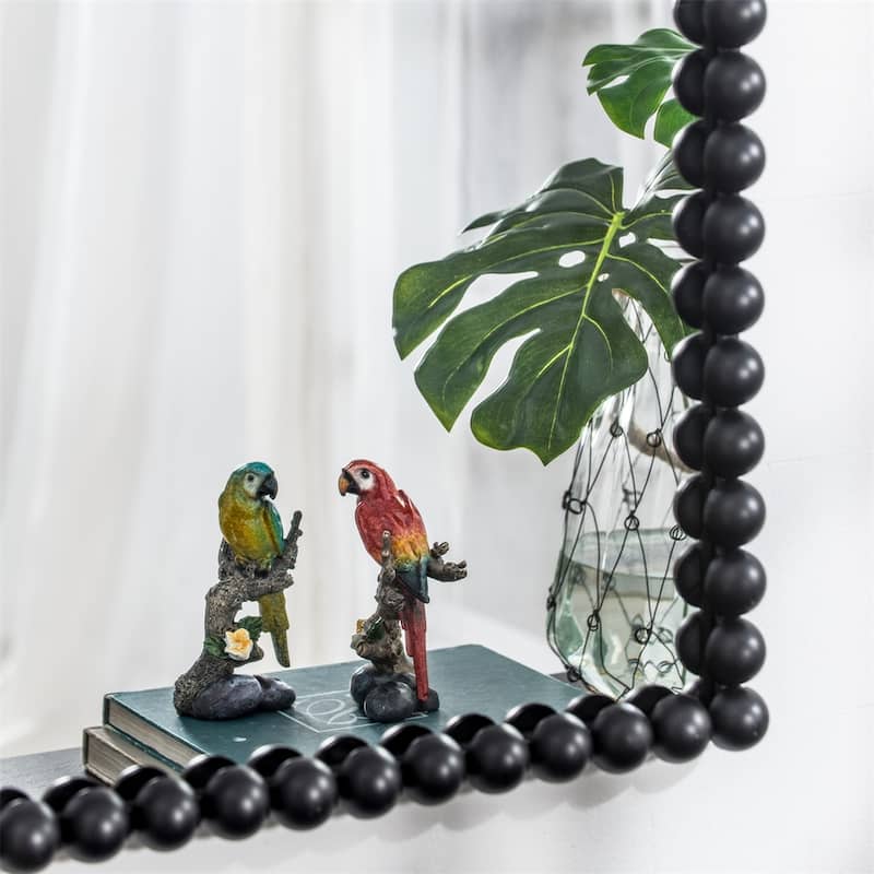 24" Rectangle Wall Mirror with Metal Frame