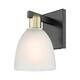 Option Black Antique Brass / White