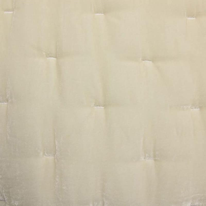 HiEnd Accents Stella Solid Color Faux Silk Velvet Romantic Modern Rustic 1 Piece Quilt