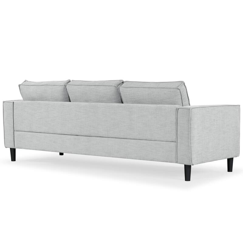 SAFAVIEH Couture Kalyna 3.5-Seater Sofa - 96"W x 33"D x 33"H