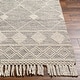 preview thumbnail 3 of 5, Livabliss Hemdan Handmade Bohemian Diamond Wool Blend Area Rug