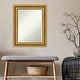 preview thumbnail 2 of 35, Beveled Bathroom Wall Mirror - Parlor Gold Frame