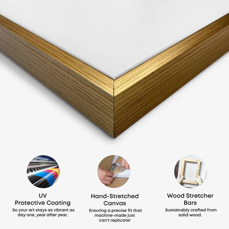 Notoriart Sneakerhead Collection Framed Sneaker 1 Piece Canvas Wall Art