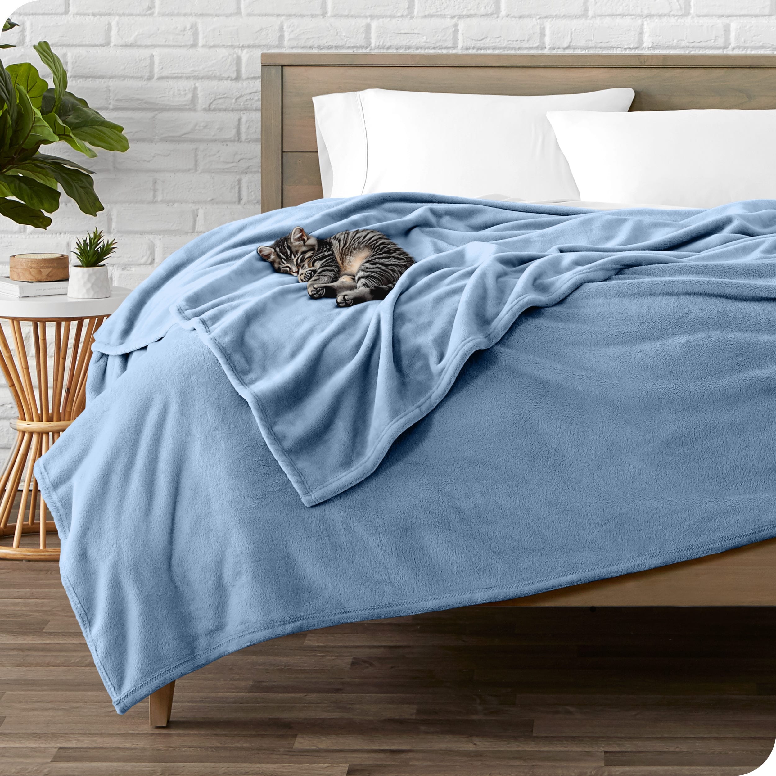 Bare Home Microplush Fleece Blanket Ultra Soft Cozy Fuzzy Warm Bed Bath Beyond 11467599
