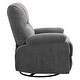 preview thumbnail 16 of 14, 360 degree rotating swing single sofa chair, equipped with soft cushion and backrest, comfortable armchair