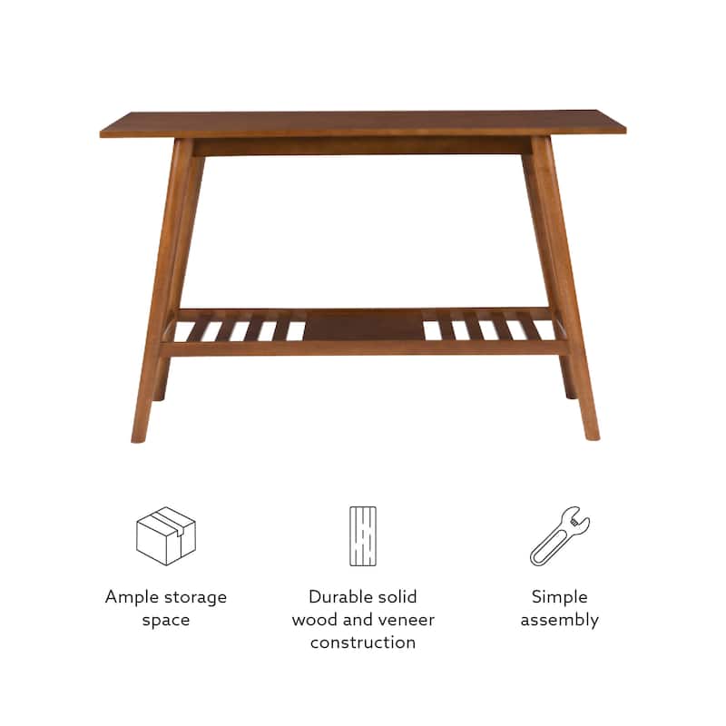 Meade Mid-Century Modern Console Table