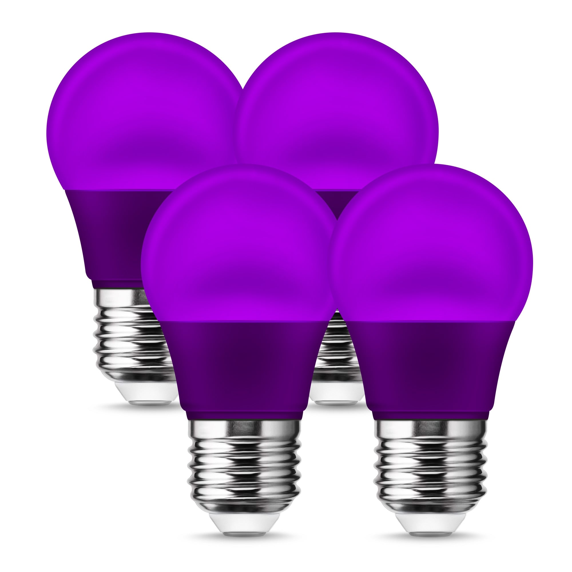 YANSUN 20-Watt Equivalent A15 3-Watt Non-Dimmable Violet LED
