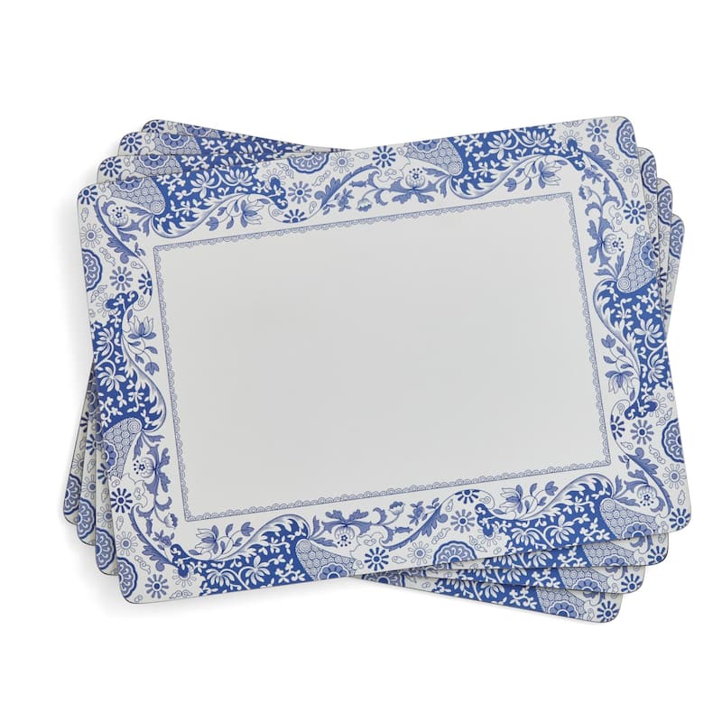 Pimpernel Set of 4 Brocato Placemats - 15.7 inches x 11.7 each - 15.7 inches x 11.7 each