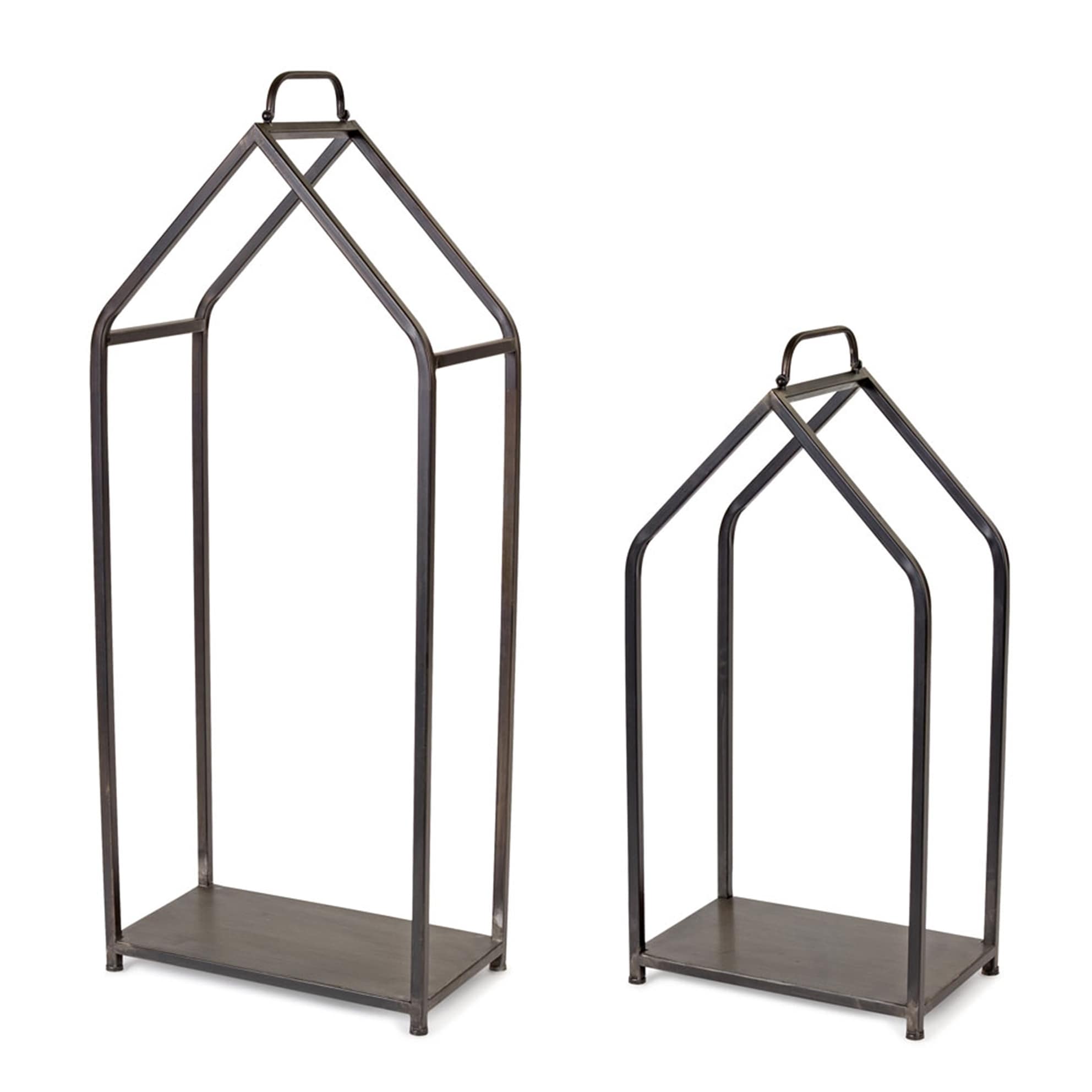 Firewood Frame (Set of 2) - 17.25 x 9.5 x 43.5; 15.5 x 9.5 x 31.5