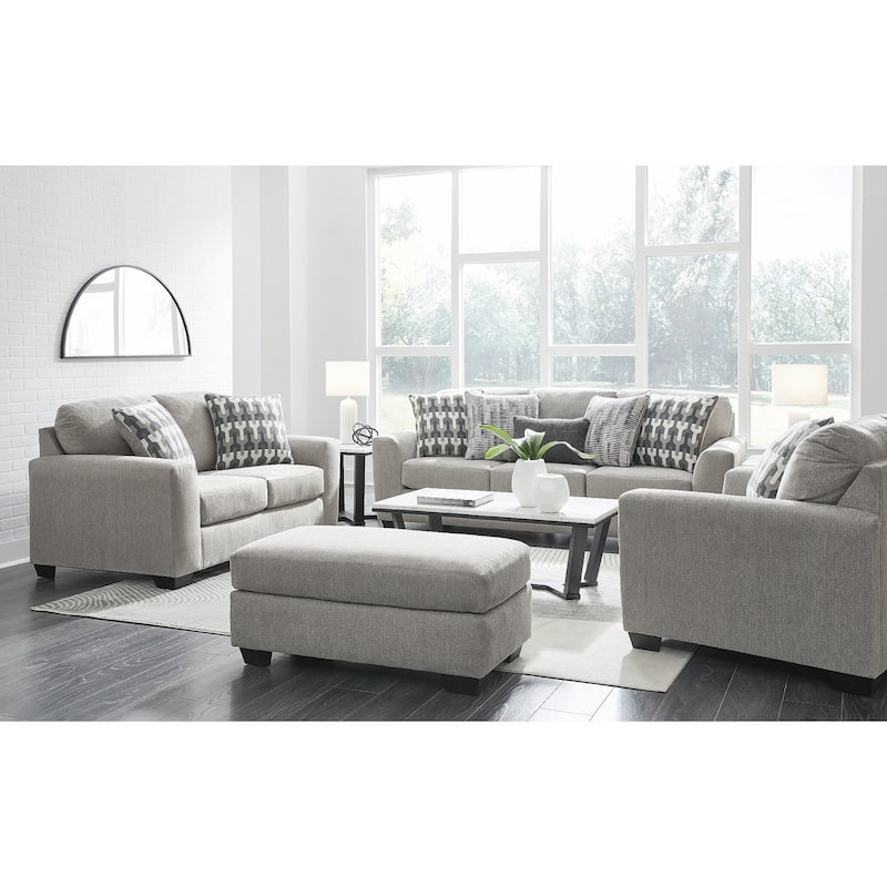 Signature Design by Ashley Avenal Park Gray 4-Piece Upholstery Package - 97" W x 40" D x 40" H