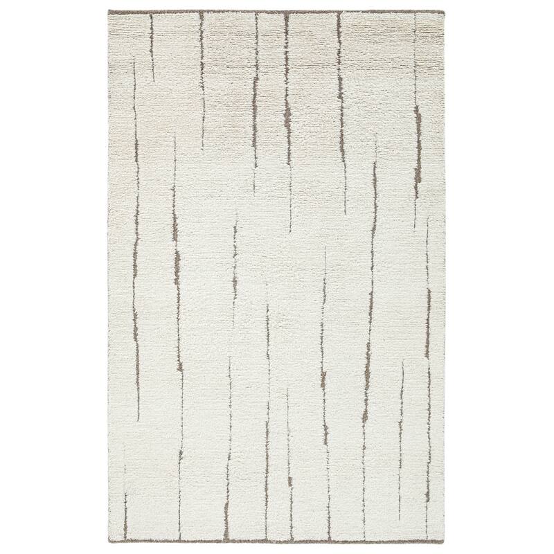Terra by Obeetee Sun Lines Rug - Straw Stripe - 5' x 8'
