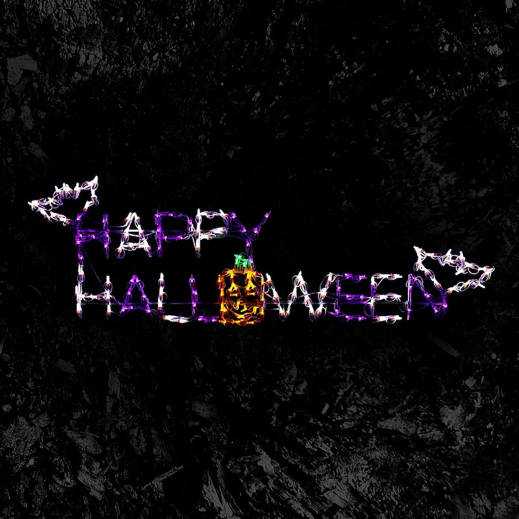 Halloween LED Happy Halloween 57 inches