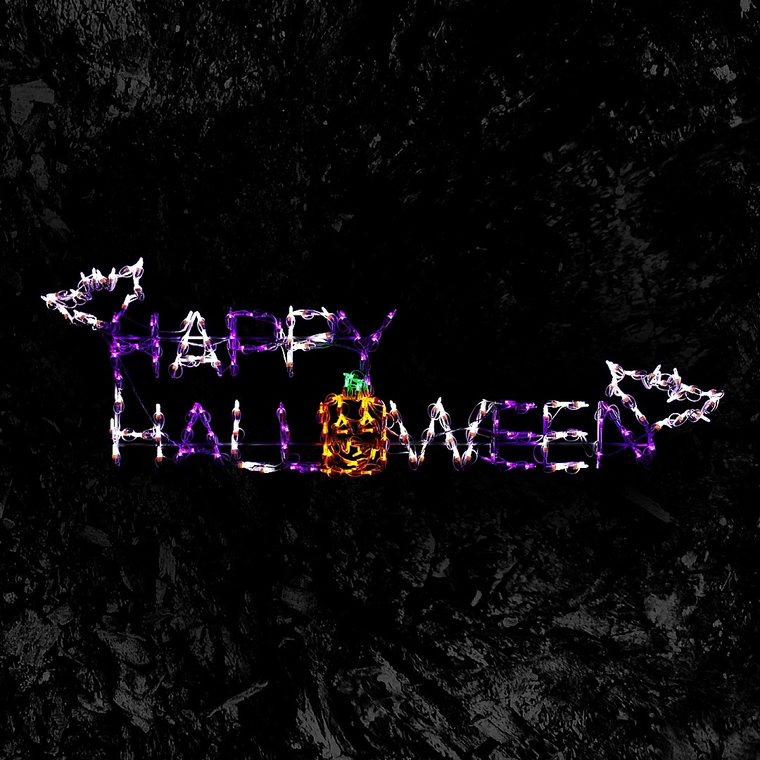 Halloween LED Happy Halloween 57 inches
