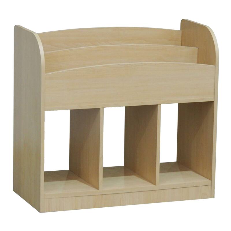 Magazine/Bookshelf with Toy Storage, Natural