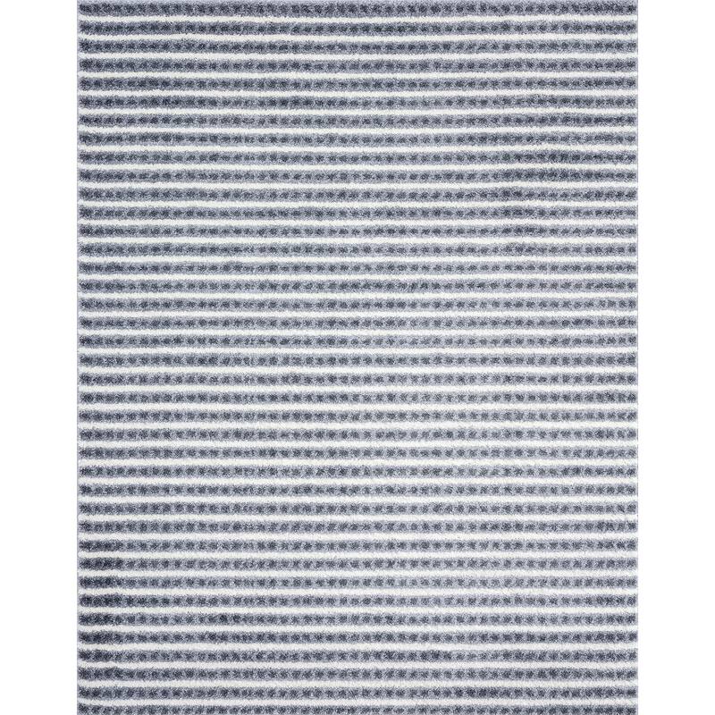 Augusta Shag Modern & Contemporary Stripe Indoor Area Rug