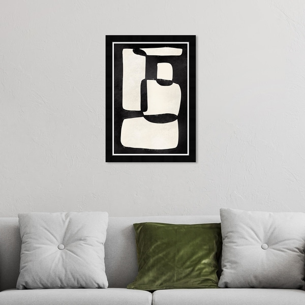 Hatcher & Ethan 'Black And White' Wall Art Framed Print - Black, White. Opens flyout.