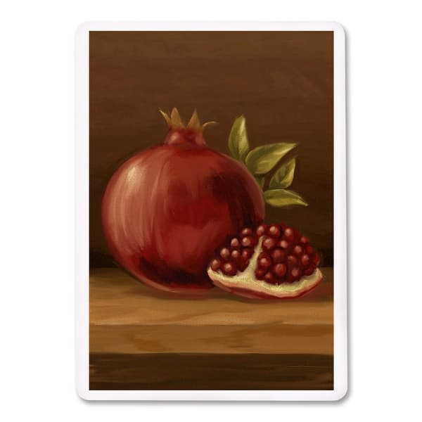 Shop Pomegranate Oil Painting Lantern Press Artwork Playing