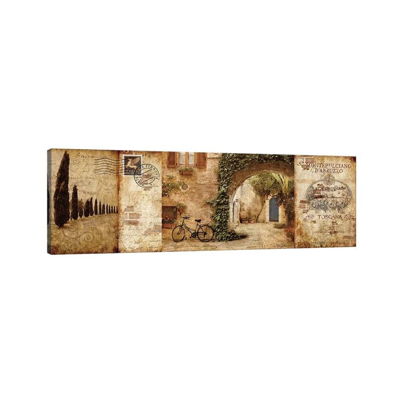 iCanvas "Tuscan Courtyard" by Keith Mallett Canvas Print