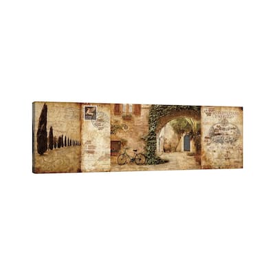 iCanvas "Tuscan Courtyard" by Keith Mallett Canvas Print