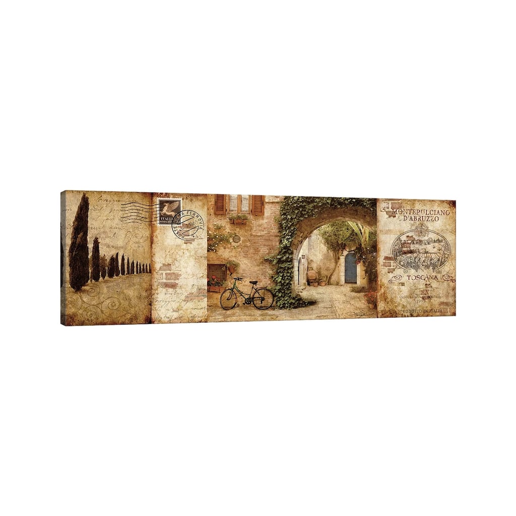 iCanvas "Tuscan Courtyard" by Keith Mallett Canvas Print