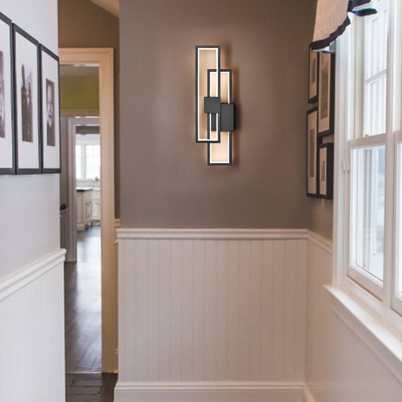 Gardone Modern LED Wall Sconce Wall Light Rectangle