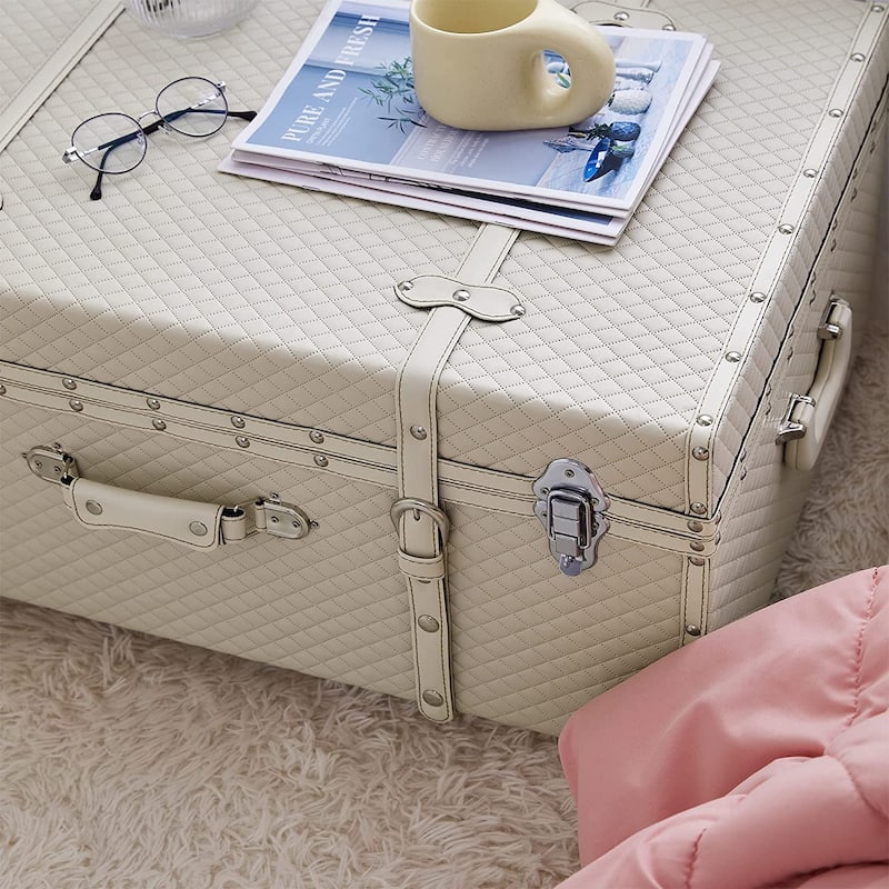 Texture® Brand Trunk - Diamond by DormCo - 29"L x 20"W x 14"H