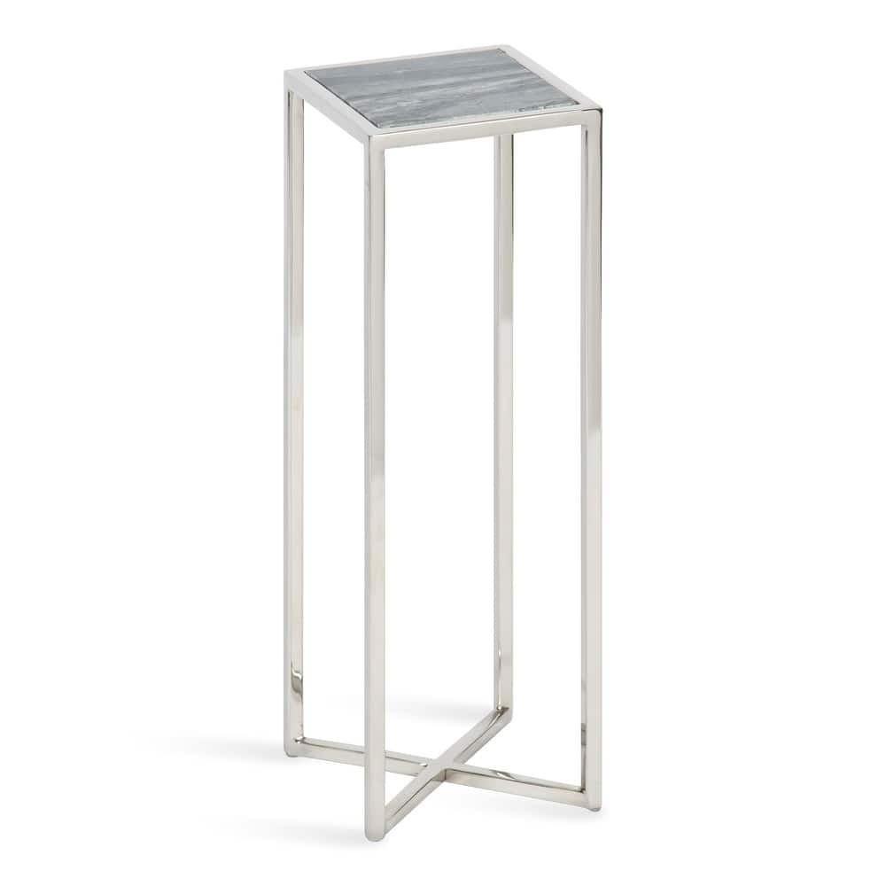 Kate and Laurel Jaspur Square Metal End Table