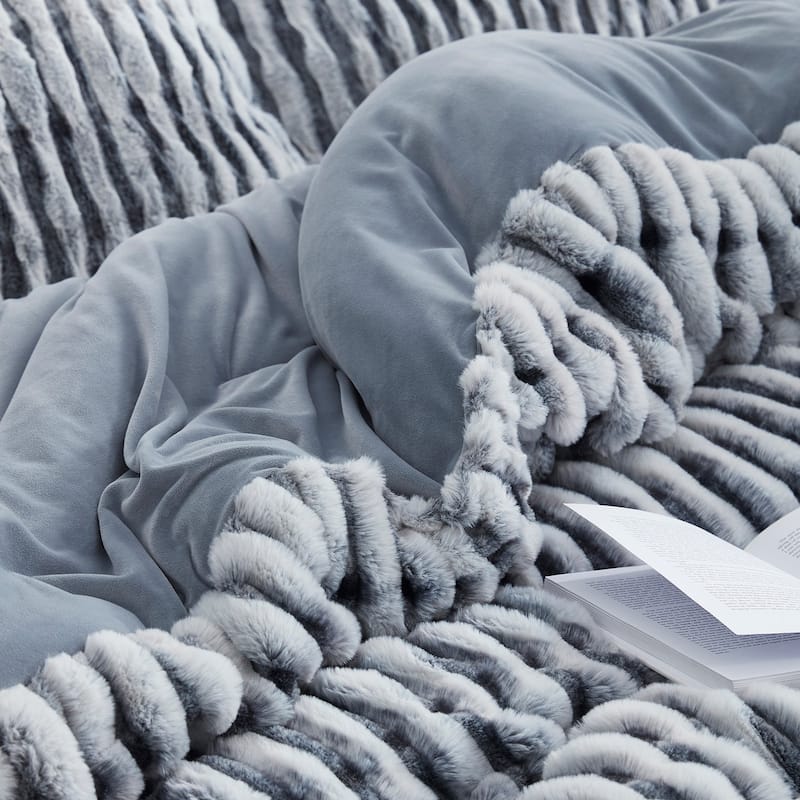 Freezin Waters - Coma Inducer® Oversized Comforter Set - Frosted Navy