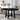 Farmhouse Round Extendable Dining Table with 16" Leaf Wood Kitchen Table, for Dining Room & Living Room