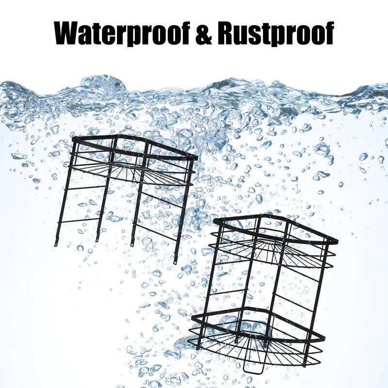 3-Tier Bathroom Corner Shelf