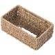 preview thumbnail 4 of 4, Natural Woven Seagrass Wicker Tissue Box Cover Holder