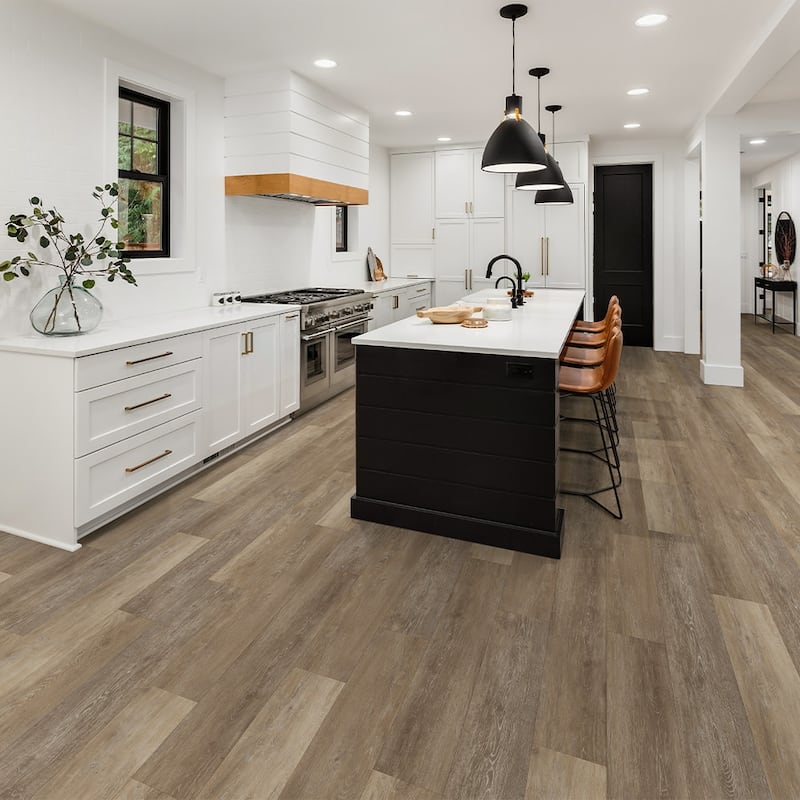 Greenbrier 25617 7" Wide Luxury Vinyl Wood Look Planks 0.5 mm Wear