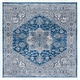 preview thumbnail 107 of 115, SAFAVIEH Brentwood Vessie Traditional Oriental Rug 6'7" x 6'7" Square - Blue/Grey