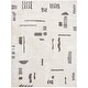 preview thumbnail 11 of 35, Livabliss Fossay Shag Modern & Contemporary Stripe Washable Area Rug
