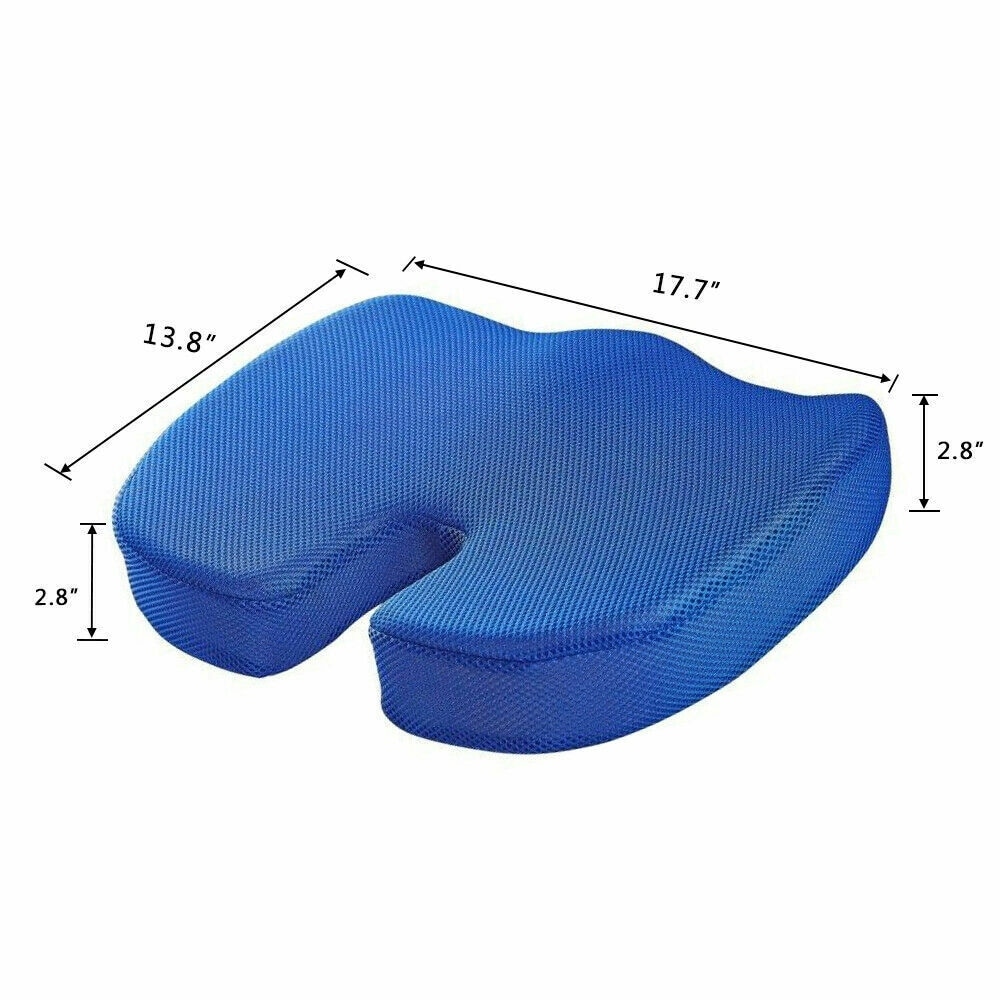 Cool Gel Memory Foam Seat Cushion Coffee