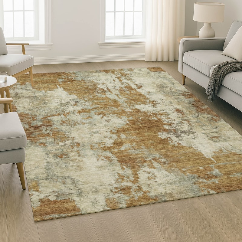 Premium Washable Super Soft Abstract Casual Mayfield Rug