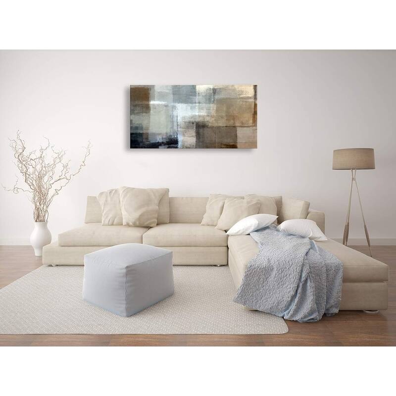 Abstract Wall Art Print Paintings Grey and Brown