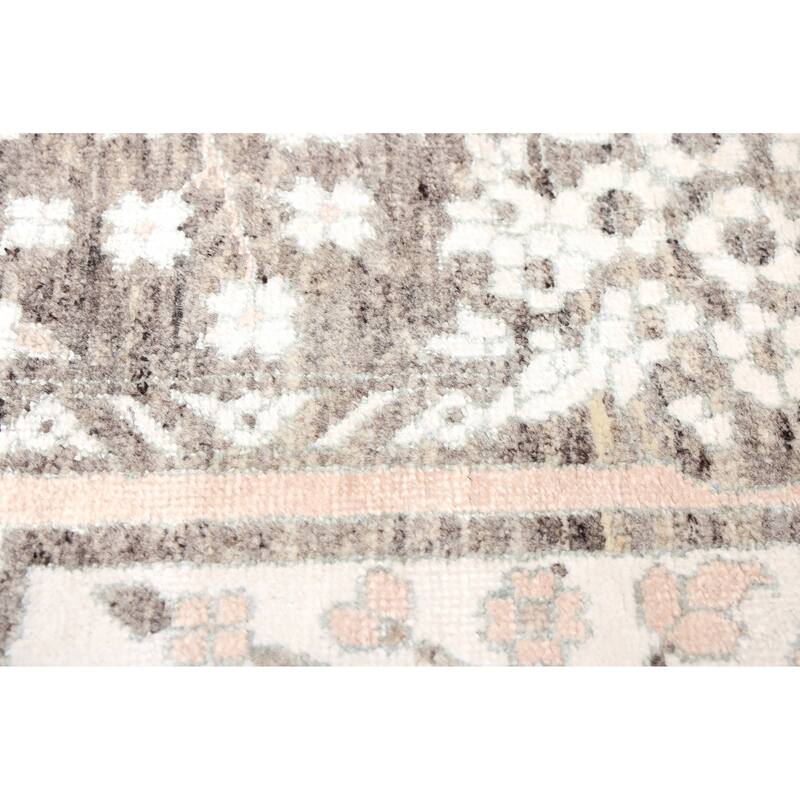 ECARPETGALLERY Hand-knotted Heritage Dark Grey Rug - 7'11 x 10'0