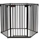 preview thumbnail 3 of 4, 152" Adjustable Baby Child Safety Gate 6 Panel Play Yard Metal Doorways - N/A