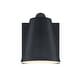 preview thumbnail 1 of 1, Designers Fountain D326M-7EW Cedar Mist 8" Tall Outdoor Wall Sconce Black