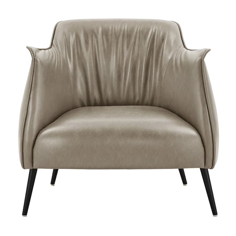 Brno Leather Gel Accent Chair by iNSPIRE Q Modern