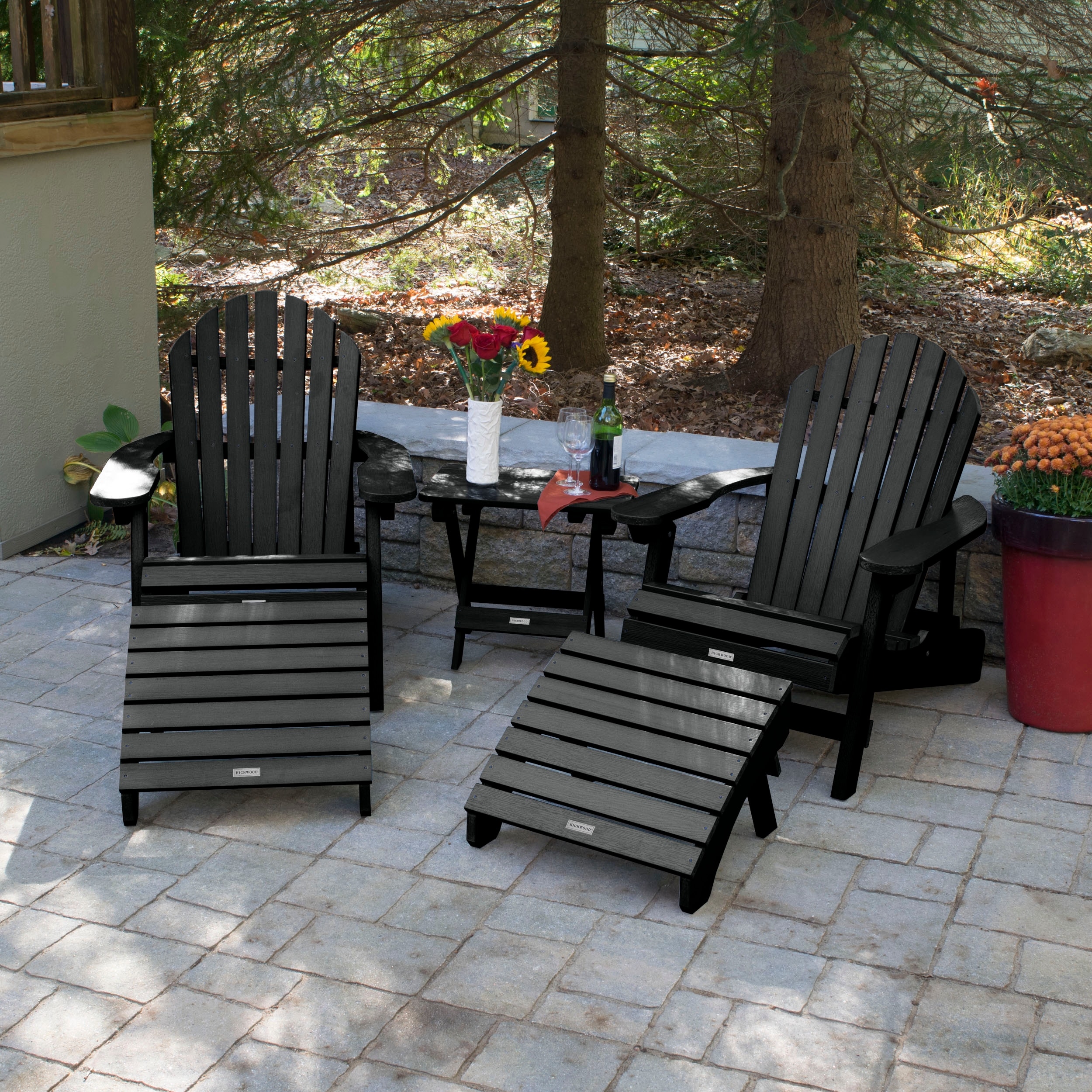 HIGHWOOD Adirondack Conversation Set