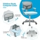 preview thumbnail 33 of 48, Costway Auto Lock Kids Mesh Chair with Armrests Height Adjustable - 21.5''x 20''x 31.5''-36''