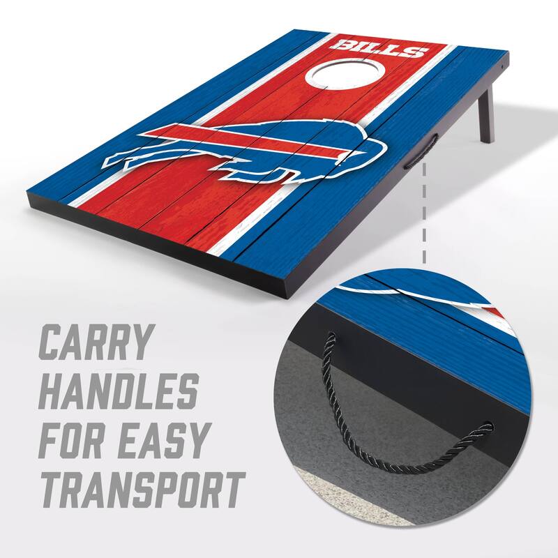 Buffalo Bills NFL Compact 2x3 Tailgate Cornhole Board Set