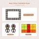 preview thumbnail 3 of 5, Magnetic Tiles, 56 PCS Magnetic Road Building Blocks for Kids, Magnet Building Set with Storage Bag, for Toddlers