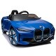 preview thumbnail 47 of 57, 12V BMW I4 Ride-On Electric Car for Kids with Remote Control, USB, Bluetooth