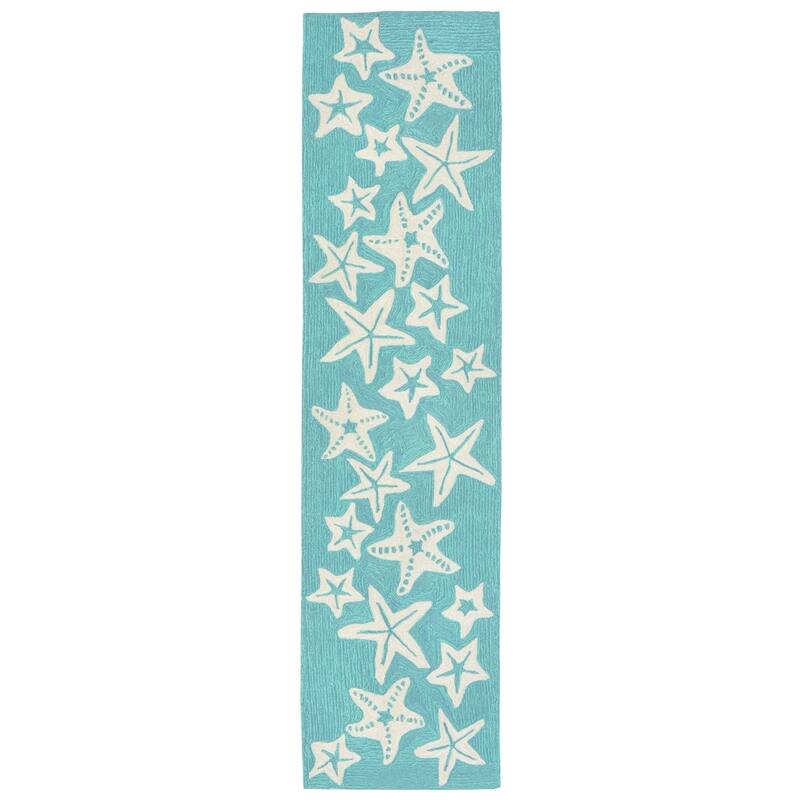 Liora Manne Capri Starfish Indoor/Outdoor Rug